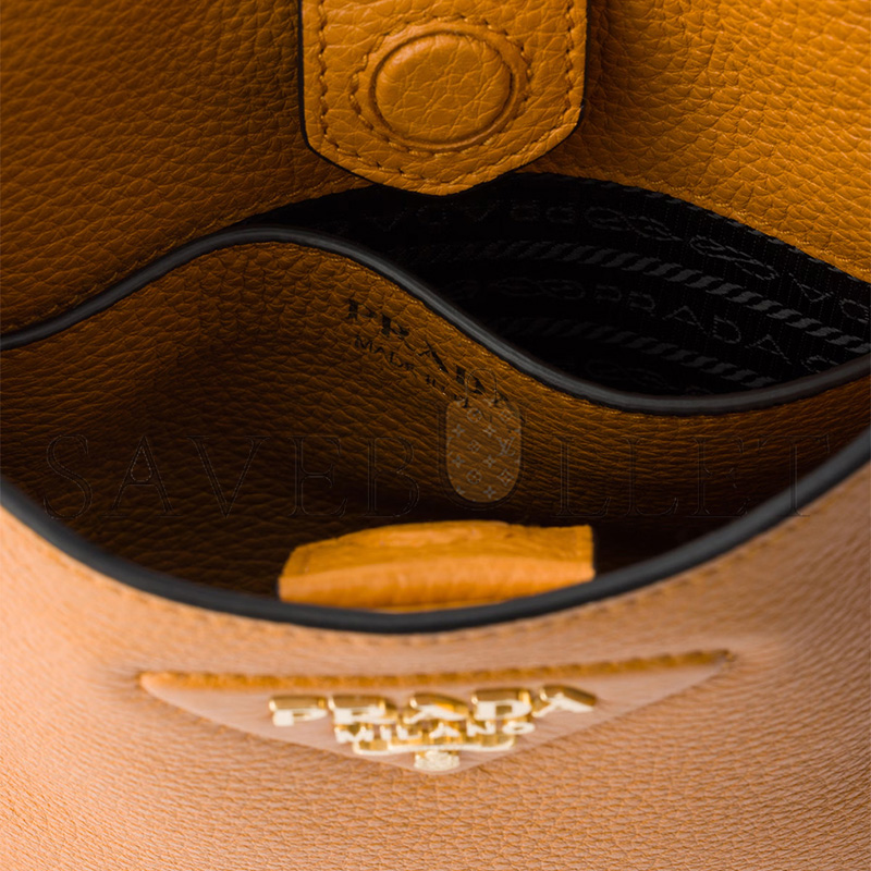 PRADA LEATHER MINI SHOULDER BAG 1BH191 (20*19*6cm)